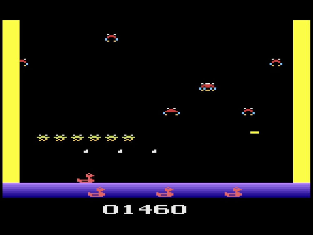 Gameplay of Deadly Duck for Atari 2600